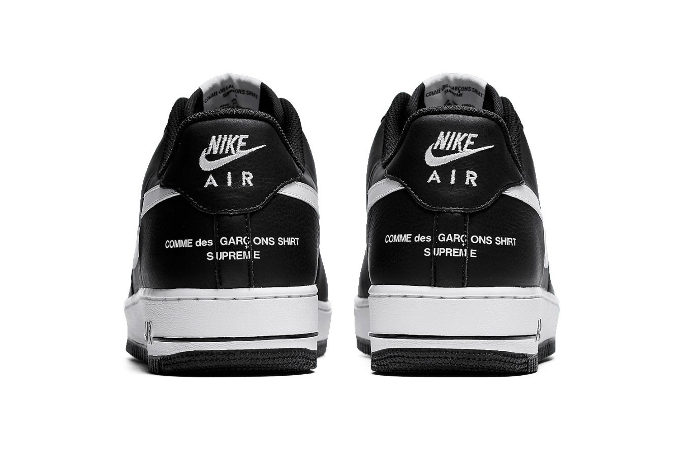 Supreme®/Comme des Garçons SHIRT®/Nike® Air Force 1 Low view 3